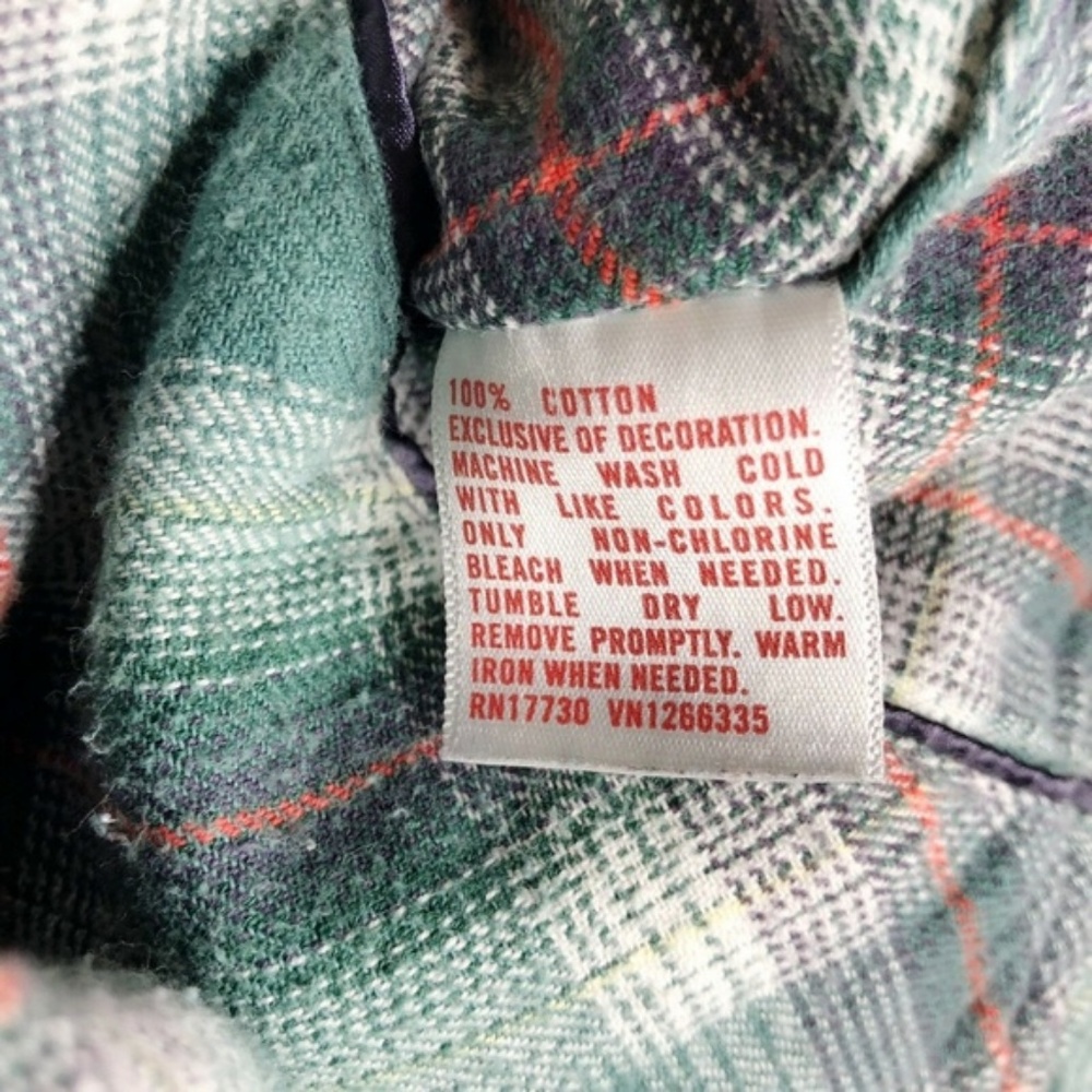 Mossimo Target Button Down Plaid (Q08) - image 3